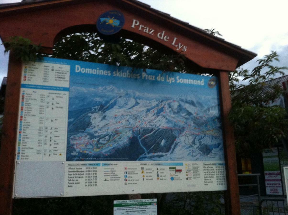 Apartamento Terrasses Du Mont Blanc Le Praz de Lys Exterior foto